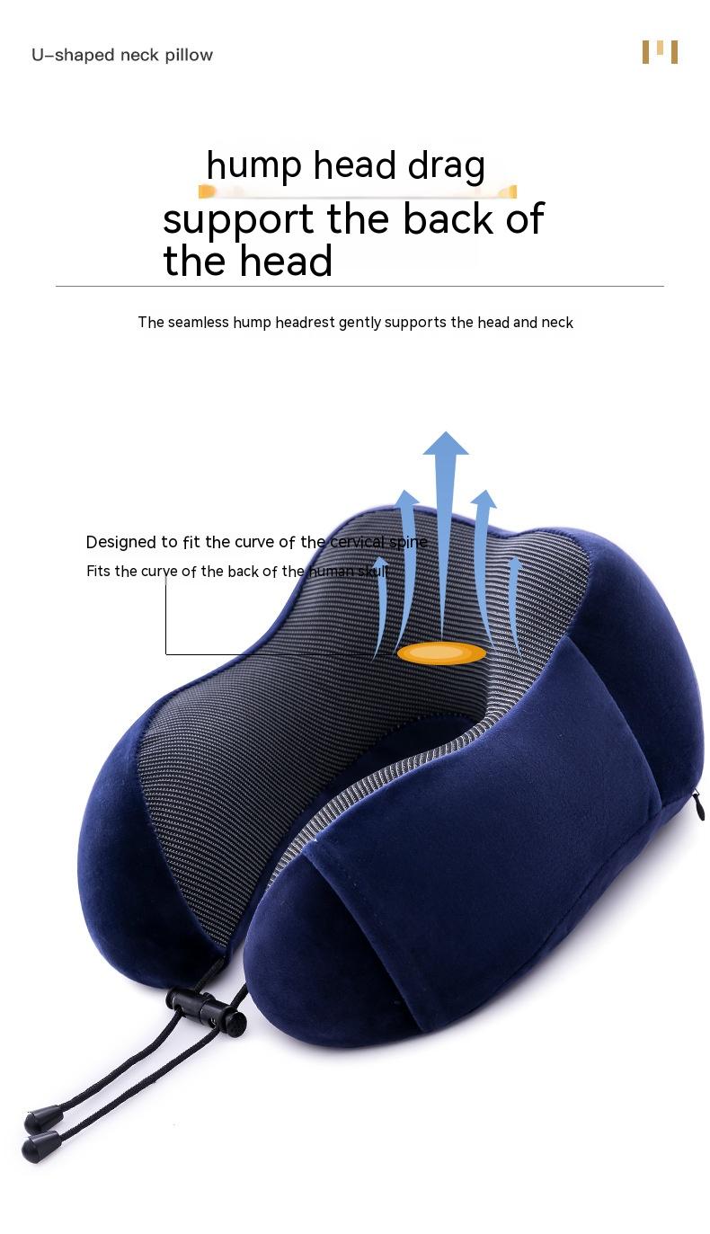 Memory Foam U-Shaped Travel Pillow