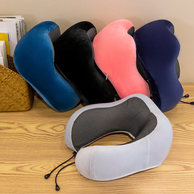 Memory Foam U-Shaped Travel Pillow