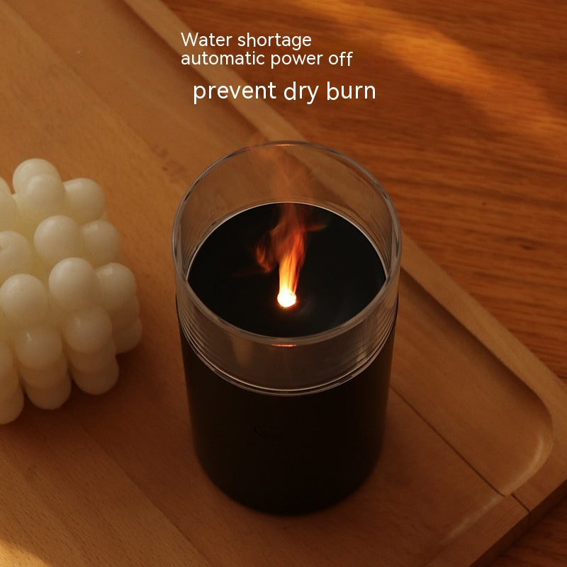 Candlelight Colourful Flame Humidifier