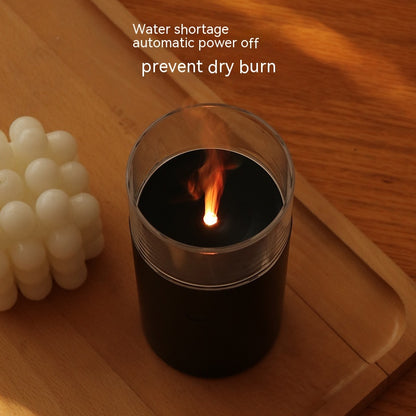 Candlelight Colourful Flame Humidifier