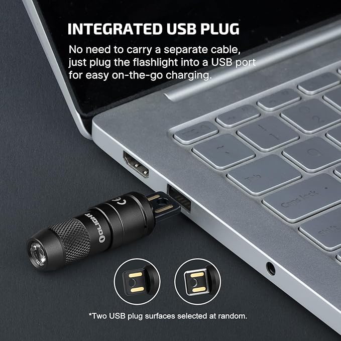 Rechargeable Keychain Flashlight