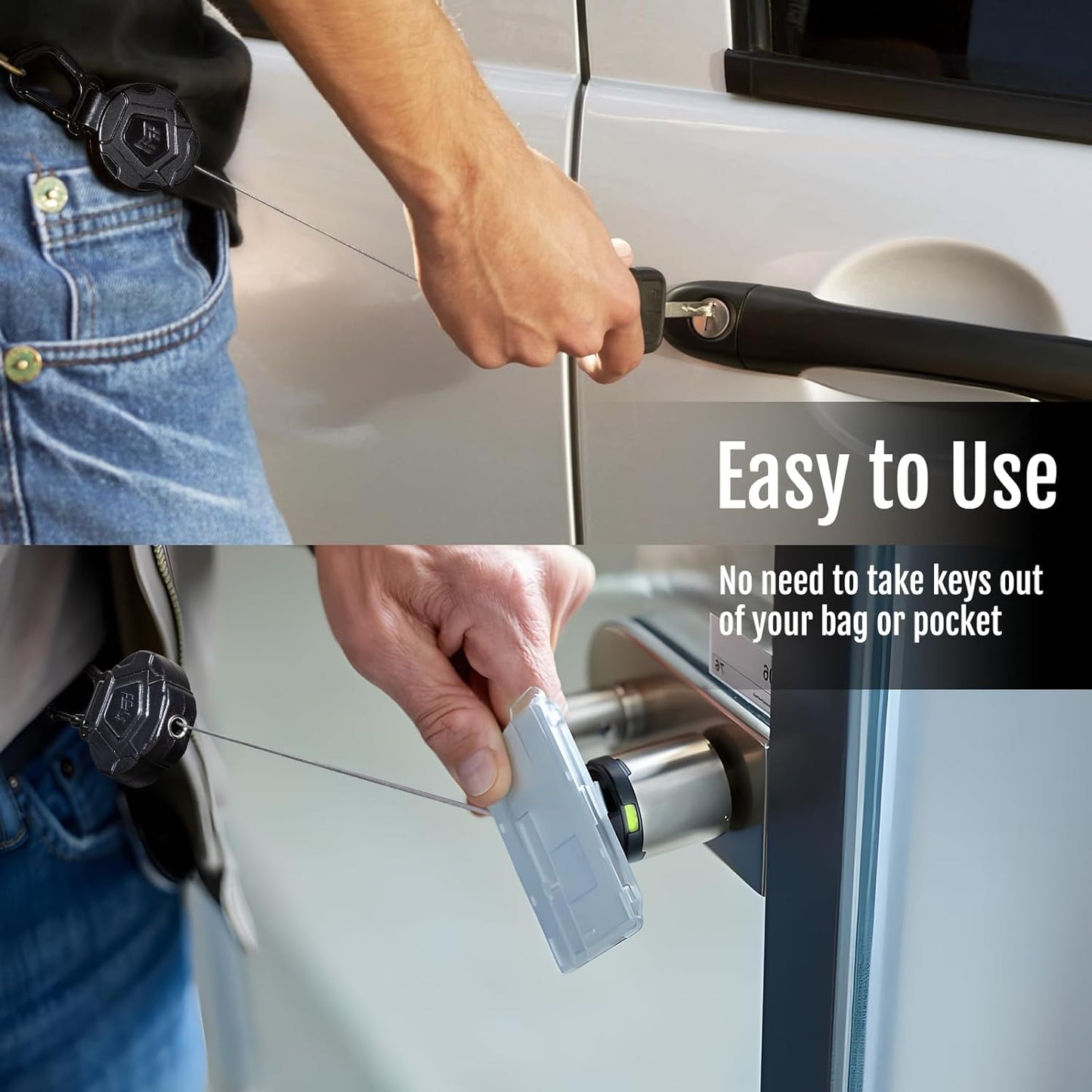 Retractable Keychain