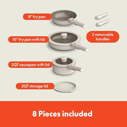 8 Piece Cookware Set
