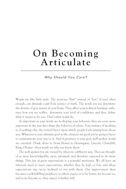 The Well-Spoken Thesaurus