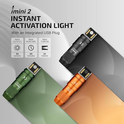 Rechargeable Keychain Flashlight