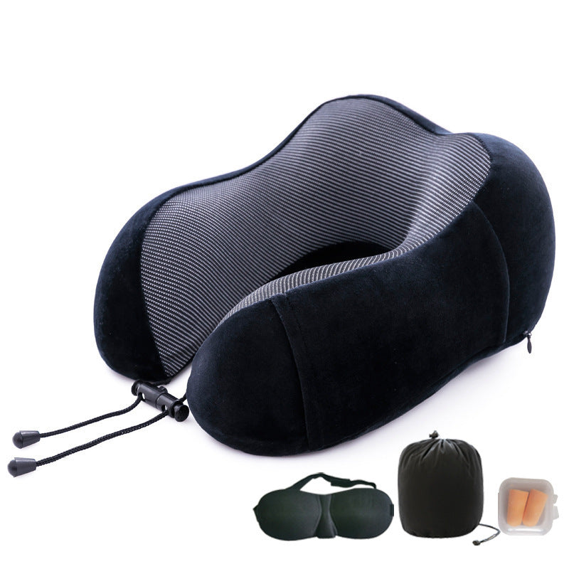 Memory Foam U-Shaped Travel Pillow