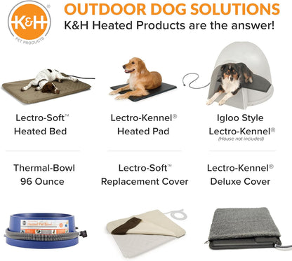 Thermal-Bowl Heated Water Bowl for Cats & Dogs