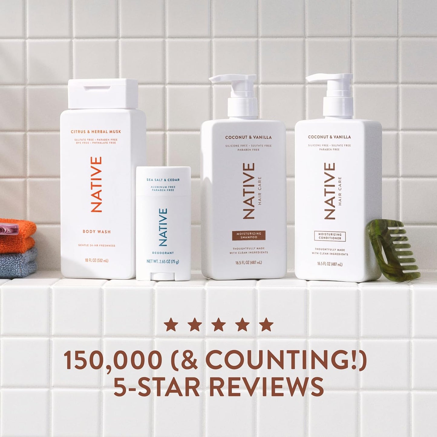 Native Shampoo and Conditioner