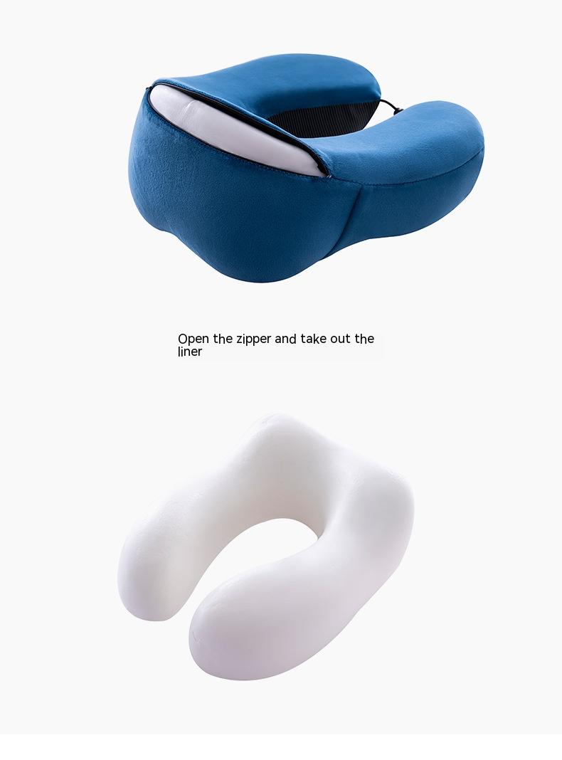 Memory Foam U-Shaped Travel Pillow