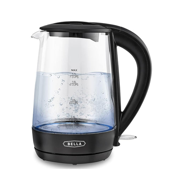 bella 1.7 Liter Glass Electric Kettle