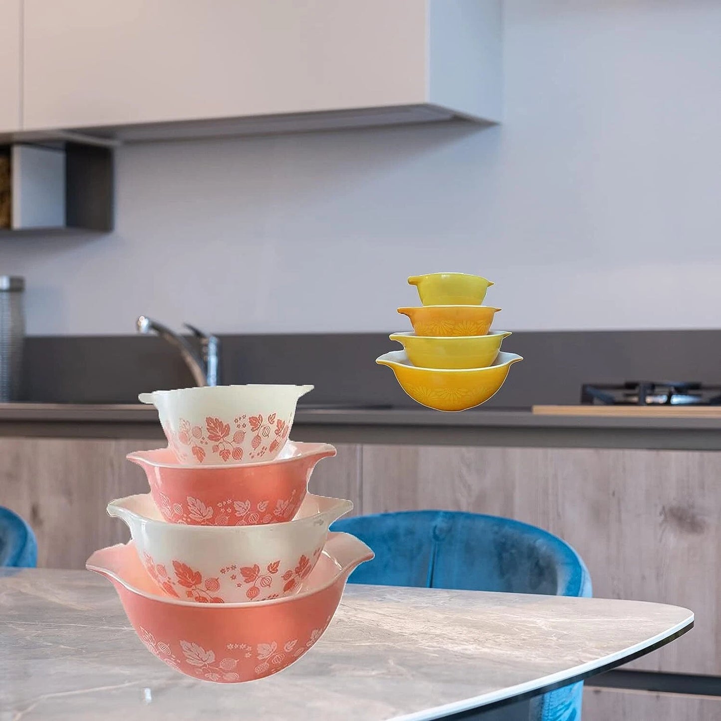 Pyrex Mixed Cinderella Bowls